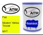 Preview: Fiat, Modern Yellow Tricoat, MYT: 500ml Lackdose, von ATW Autoteile West.